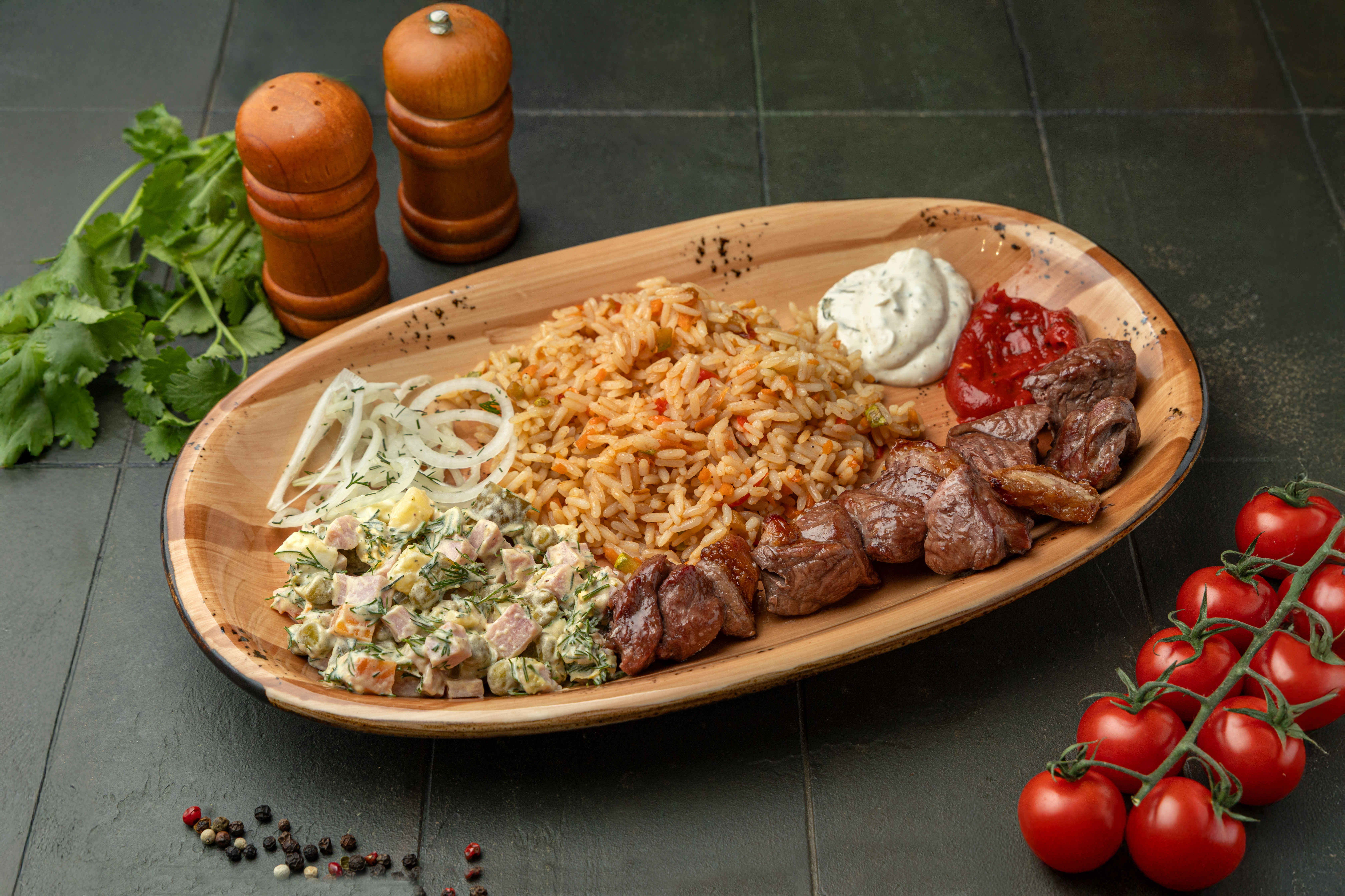 <span style="font-weight: 700;">Сет №3 Шашлык из ягненка 450 г</span><br>