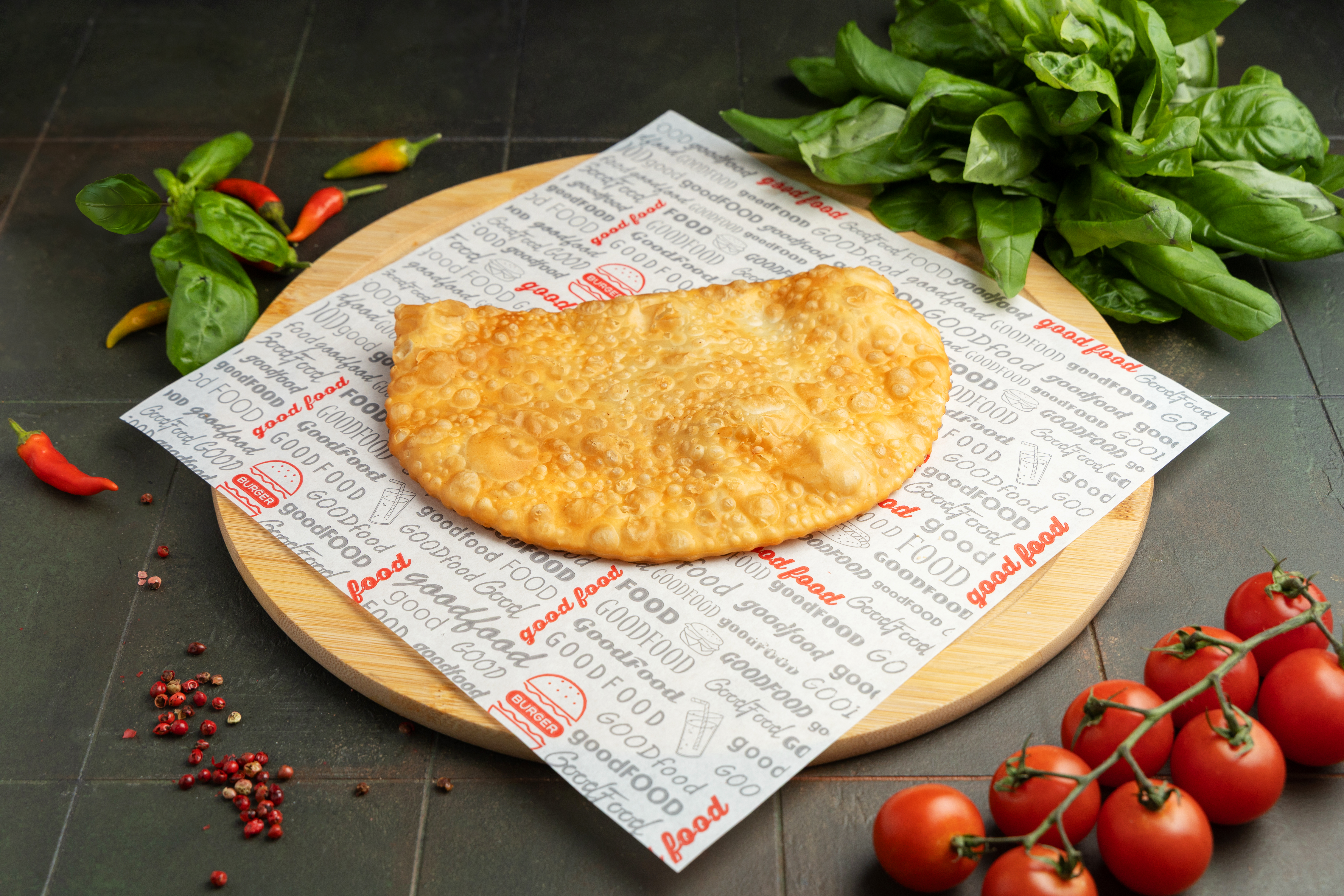 <span style="font-weight: 700;">Чебурек с курицей 160 г</span><br>